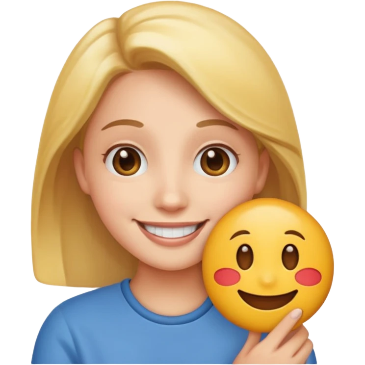 Aséeme un emoji hojeará  emoji