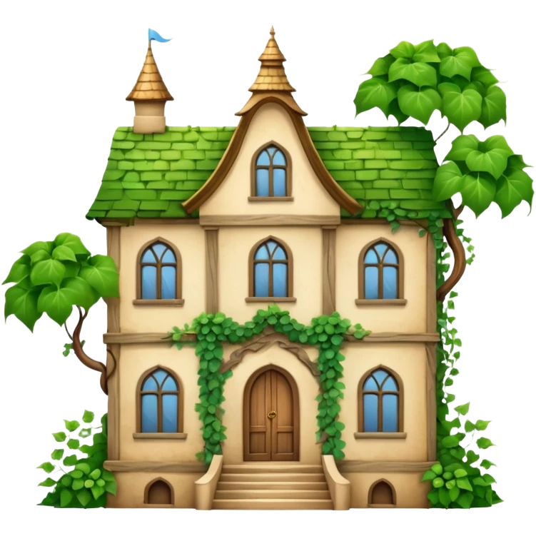 the old house from cinderella emoji