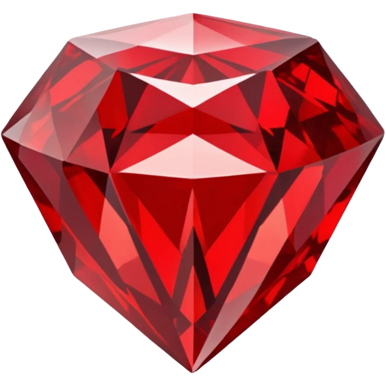 red diamont texture star  emoji