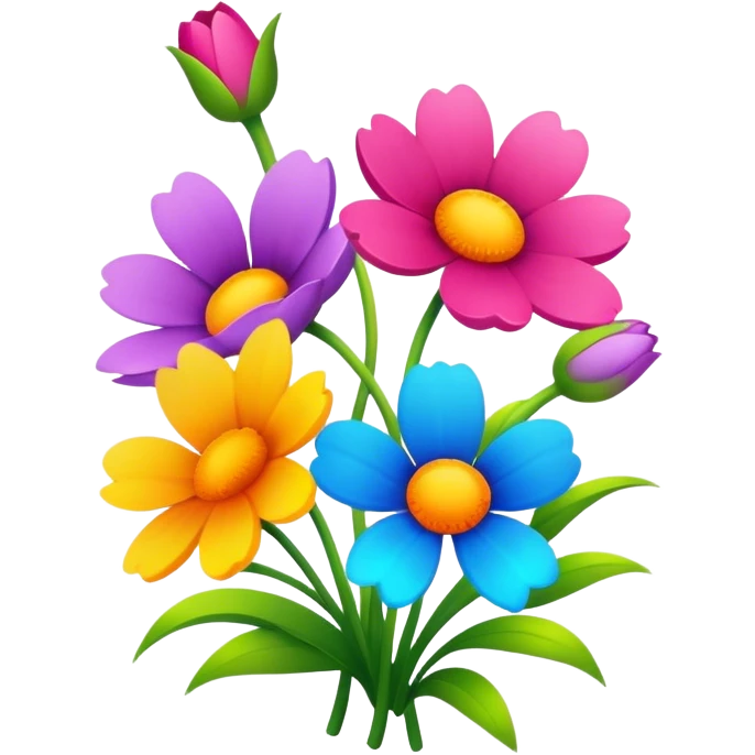 spring flowers emoji