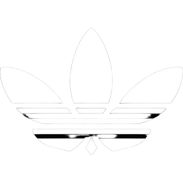 Adidas white stripes on black emoji emoji