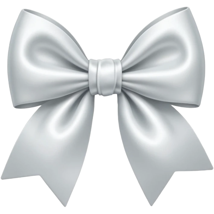 white bow emoji