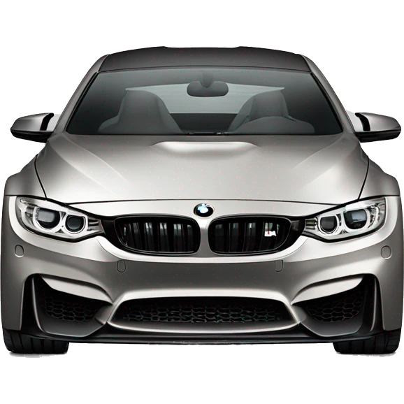 BMW m4 gts à 3 roue emoji