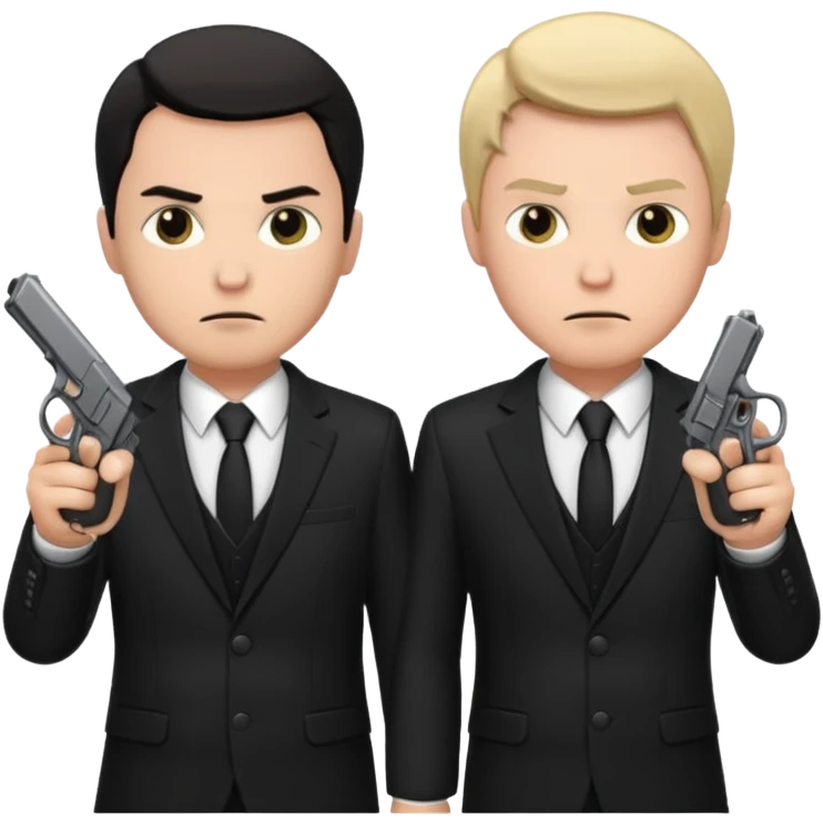 2 mafia members emoji