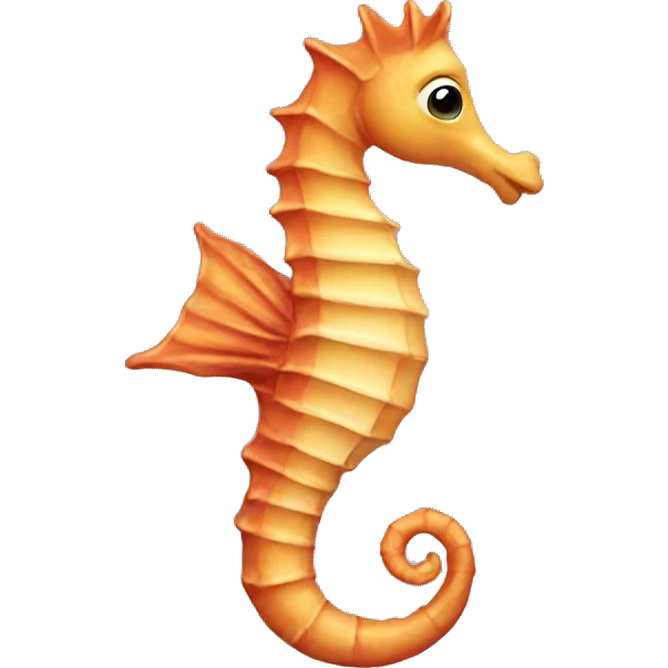 Sea horse emoji