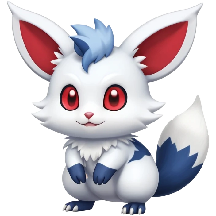 Shiny Furret-Minccino-Meowstic-Absol-Zangoose-Hybrid (Full body) emoji