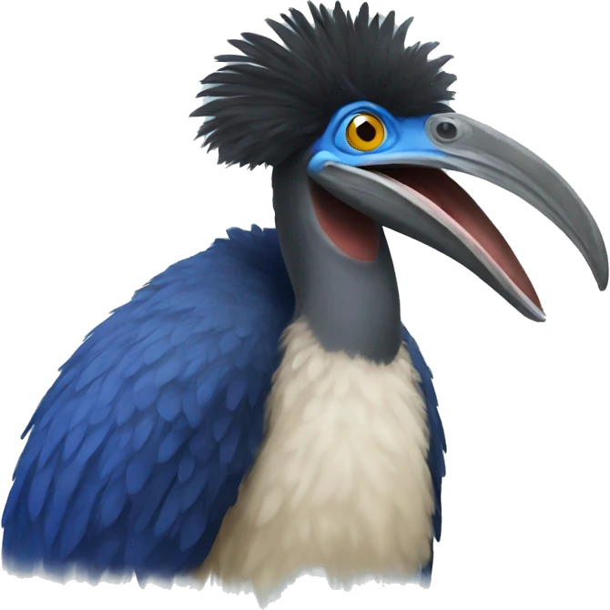Cassowary emoji
