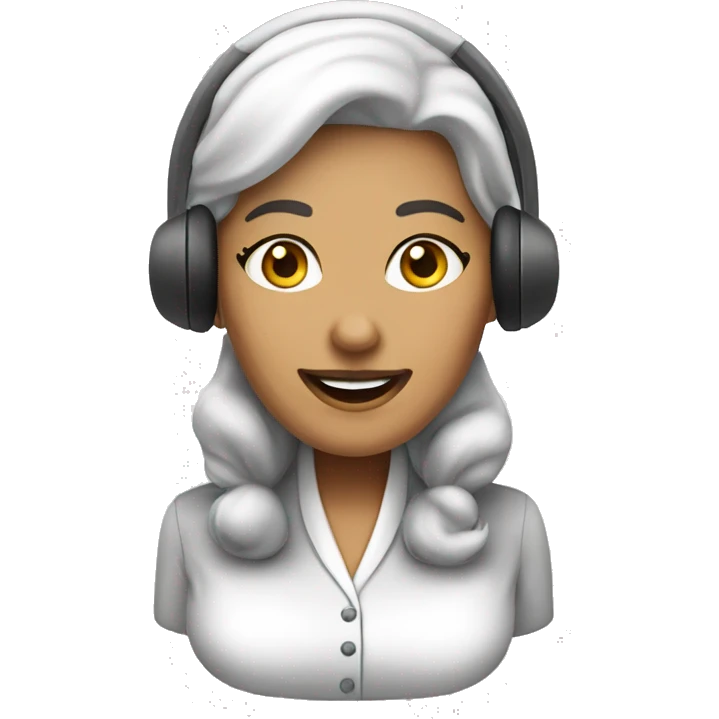 call center Mrs Clause emoji