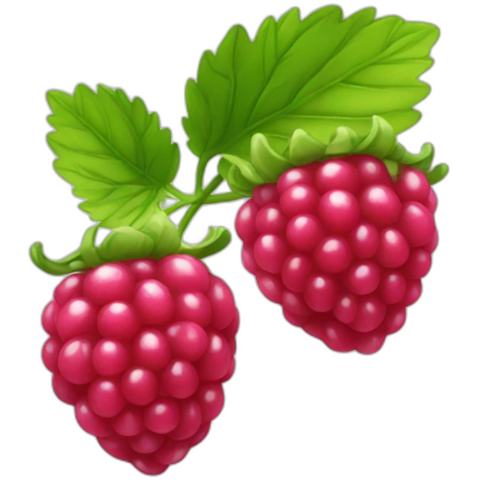 rasberry emoji