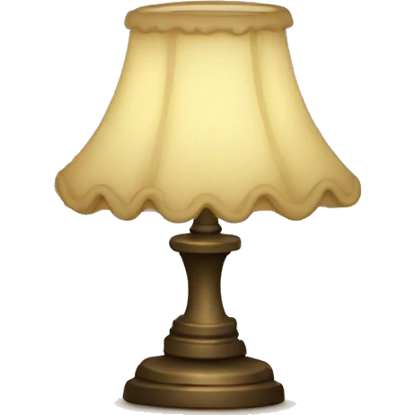 dim lamp emoji