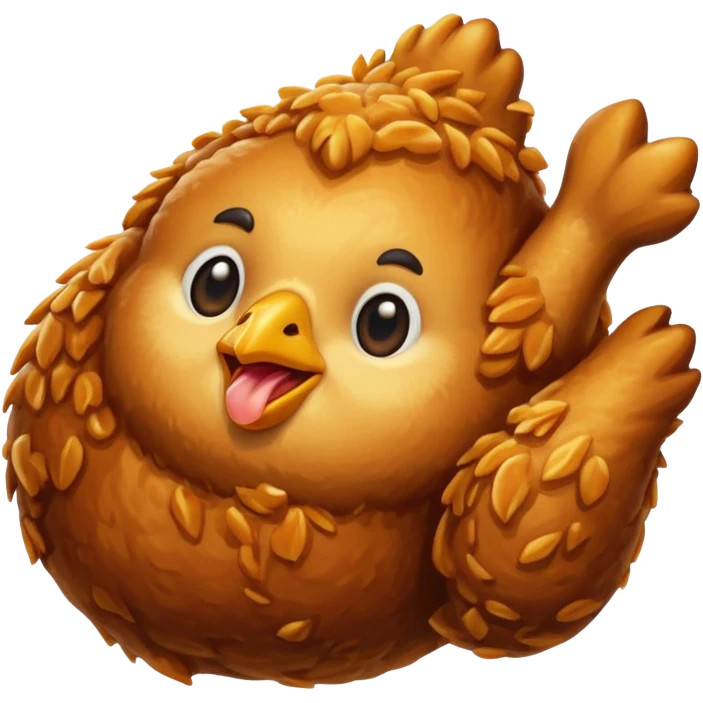 fried chicken emoji