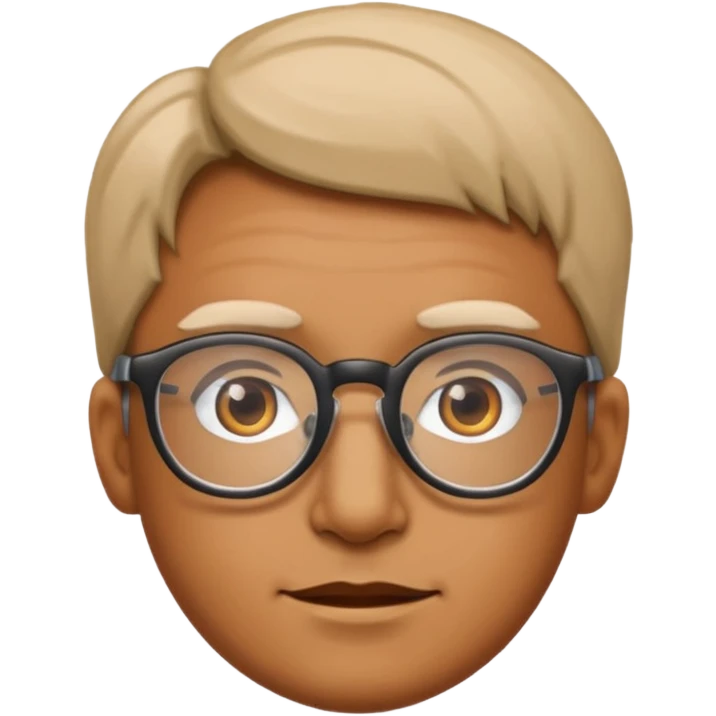 el ile gözlük emoji