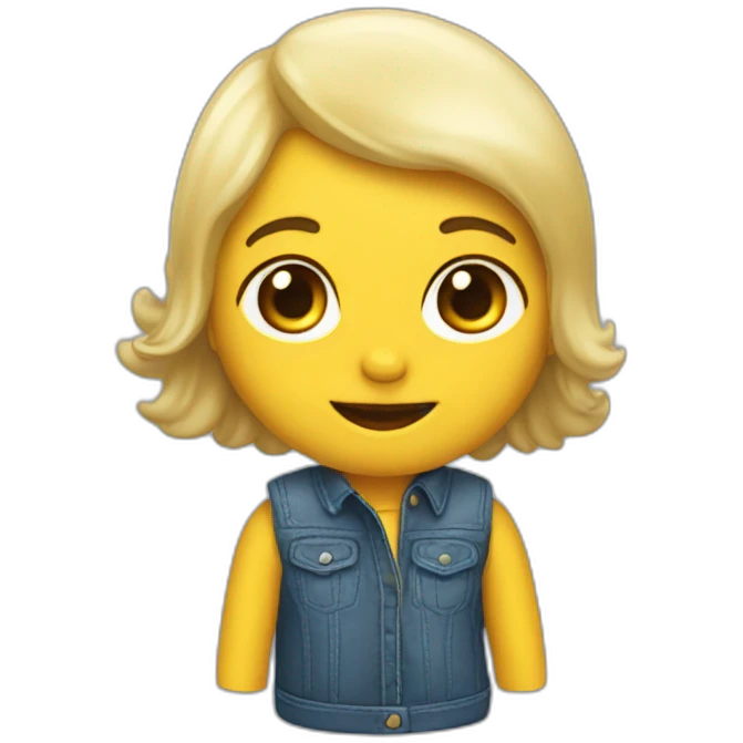Poupée flippantz emoji