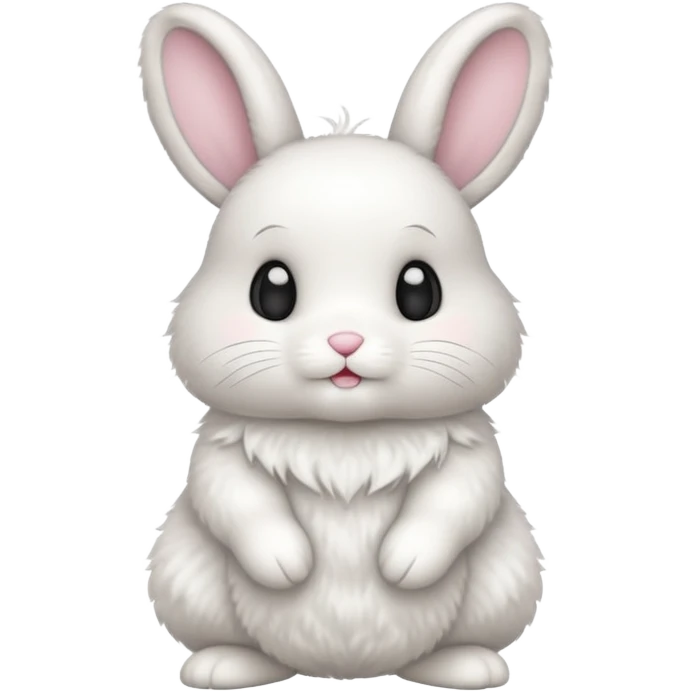 little bunny, full body emoji