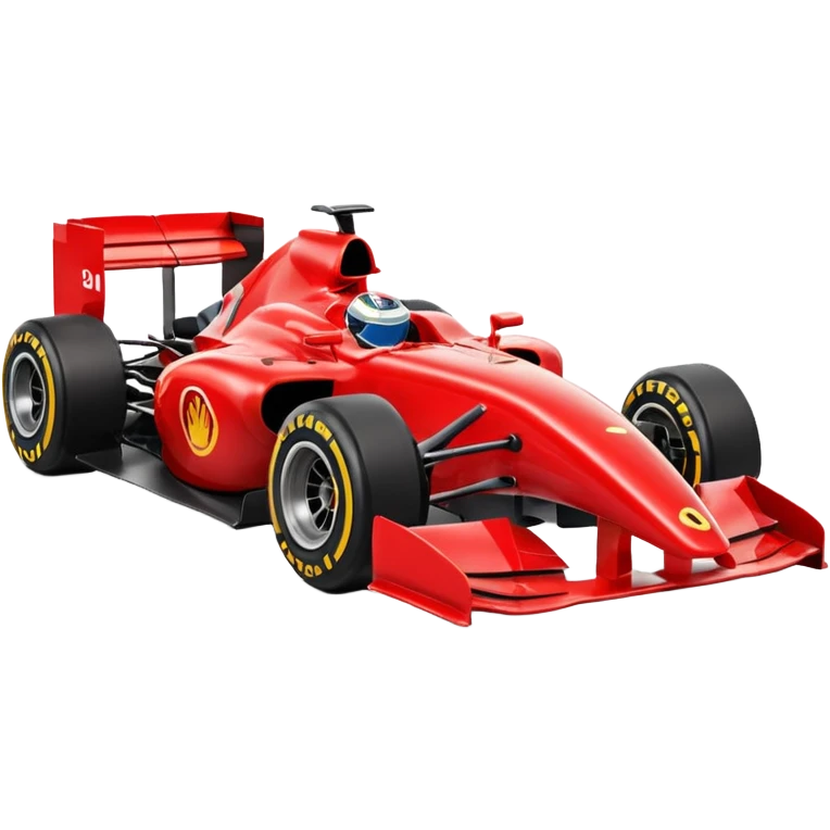 Formula 1 car emoji