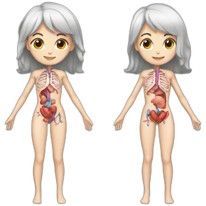 female anatomy emoji