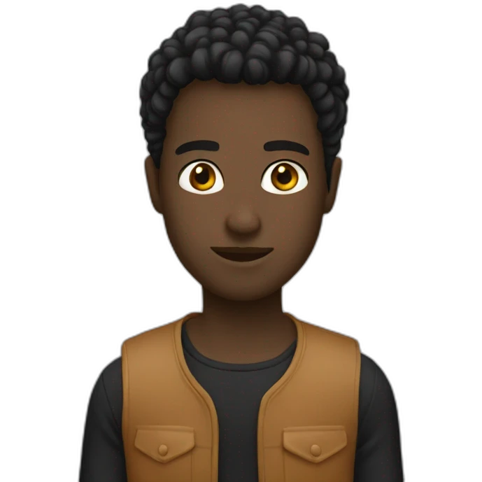 Trantino black emoji