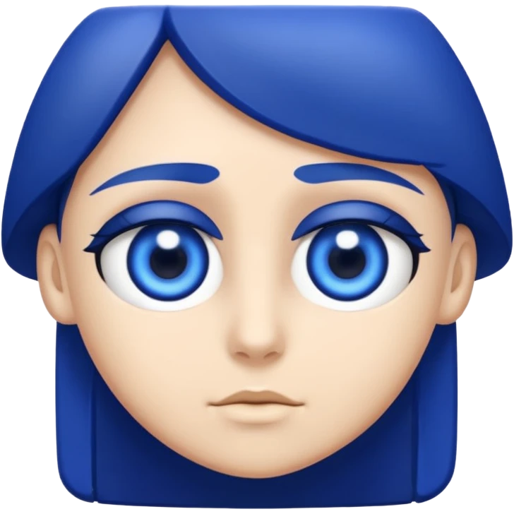 lapis with eyes cartoon emoji