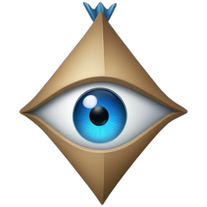 arrow clicking the blue eye emoji