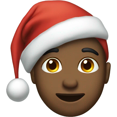 Christmas vibes emoji