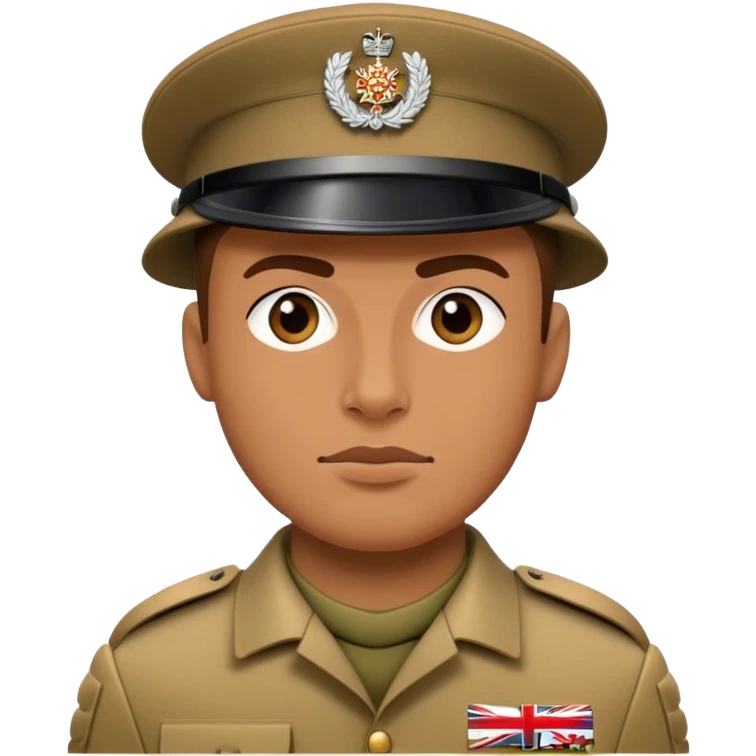 British modern special soldiers 8k emoji
