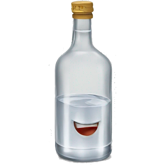 Shot with vodka emoji