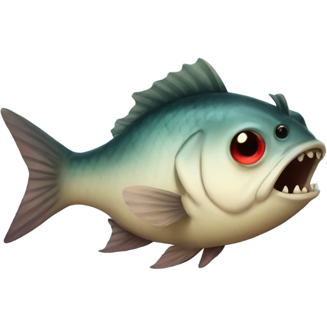 mean fish emoji