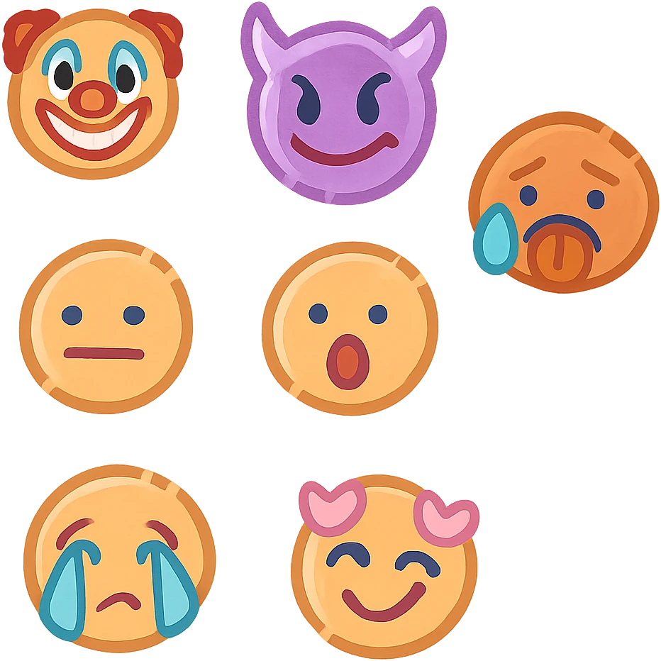 Silly goose emoji