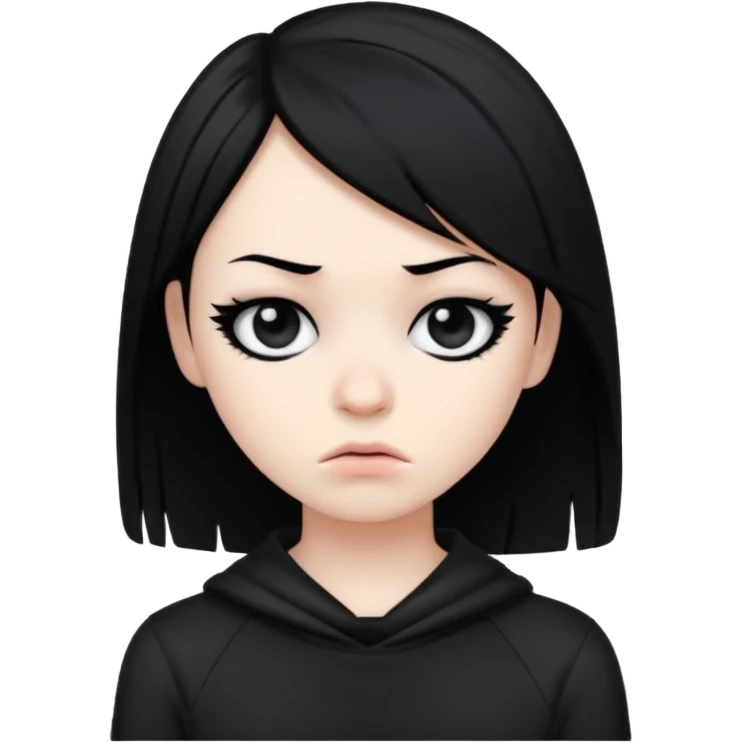 Annoyed emo emoji