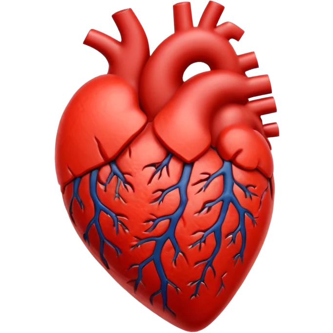 American heart emoji