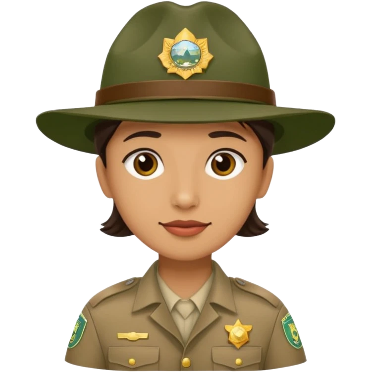 Park ranger emoji