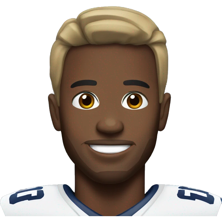 Cowboys player winning emoji