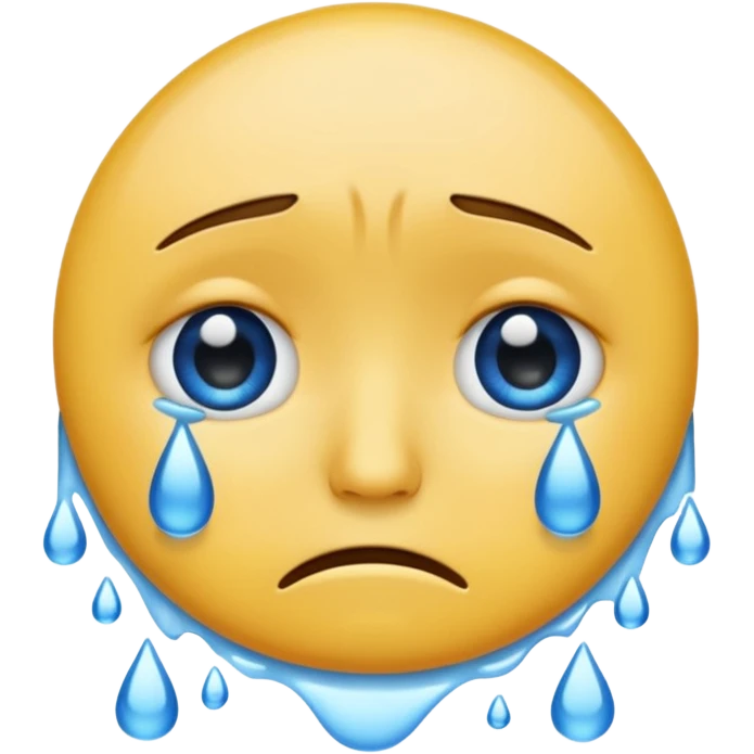 Üzgün gözleri dolan emoji emoji