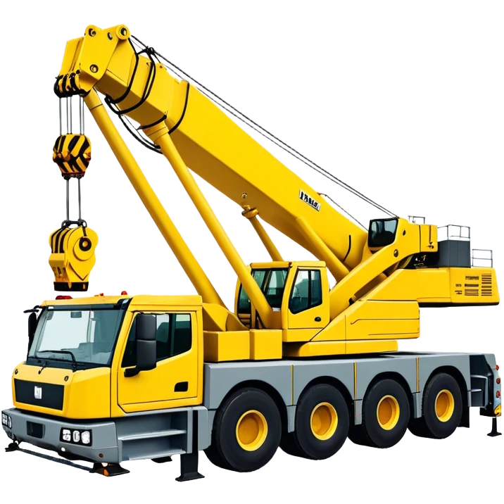 Crane - Liebherr LTM 1200-5.1 (Model Year: 2022) (Iconic colour: Yellow) emoji