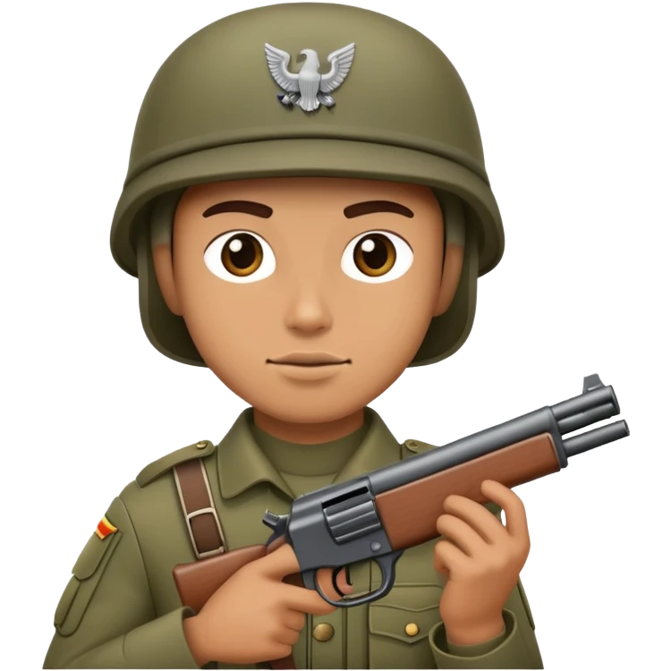 soldier with a gun emoji