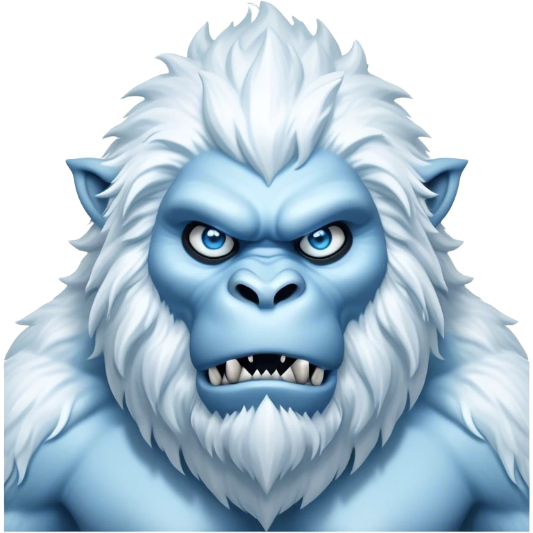 Cinematic Realistic WoW Yeti Portrait, captured in a dynamic, battle-ready stance, muscles rippling beneath dense fur of icy white and pale blue. His piercing ice-blue eyes blaze with raw power as frost clings to his form, rendered with dramatic natural lighting and high shine, exuding fierce, untamed strength in the midst of a wintry combat pose. emoji