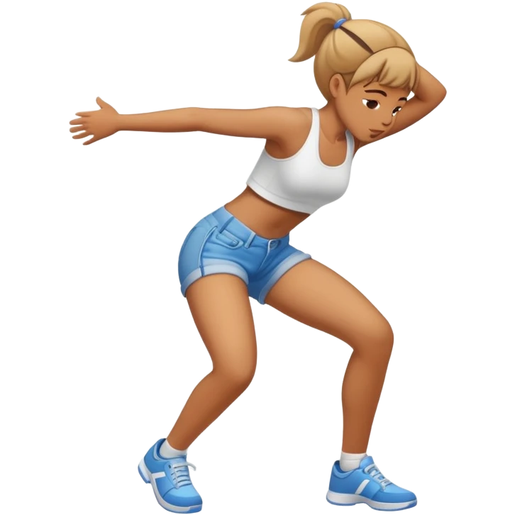 Butt twerking emoji