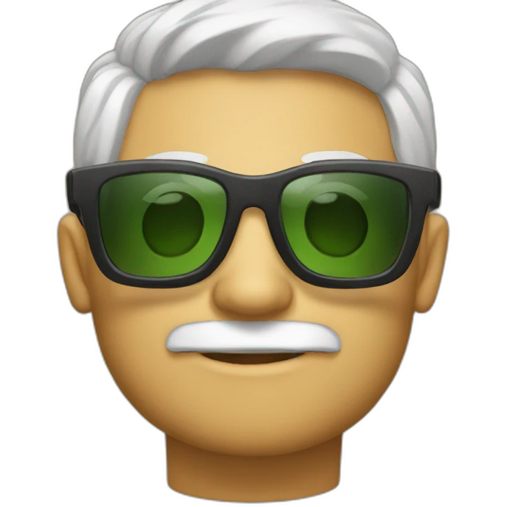 aritro con gafas emoji
