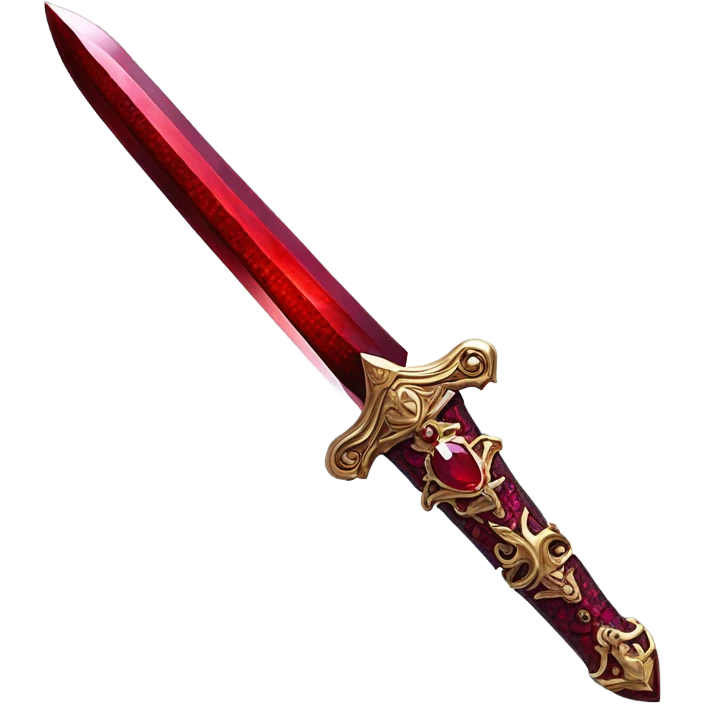 Ruby sword emoji