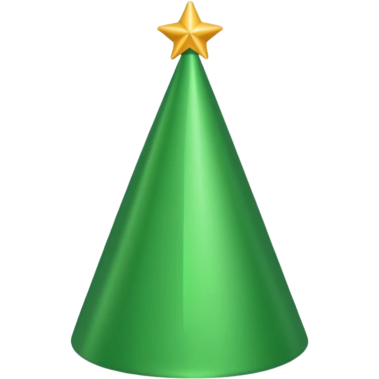 a green Birthday hat emoji