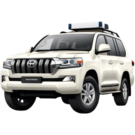 Toyota Land Cruiser - Toyota (Model Year: 2021) (Iconic colour: White) emoji