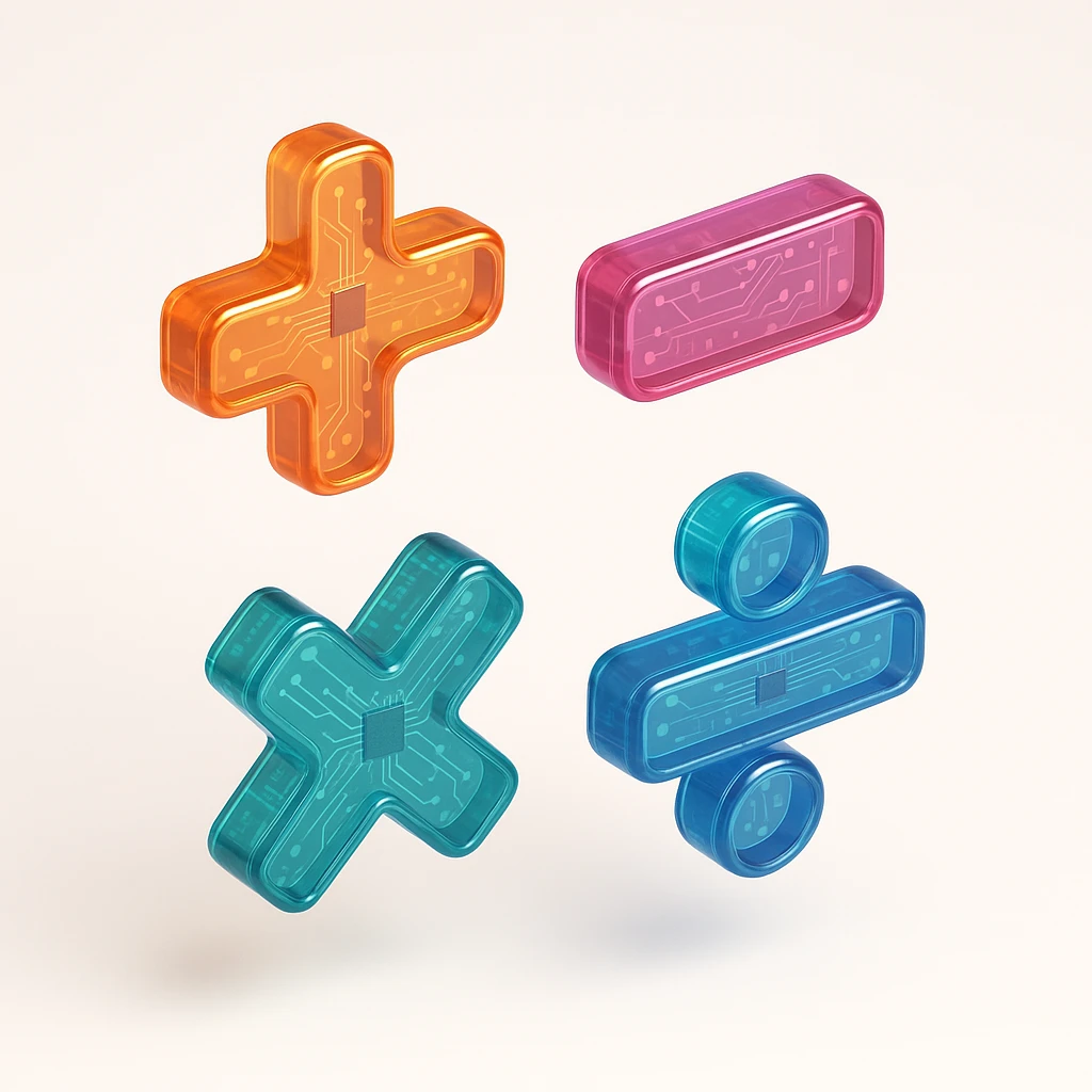 Mathematical symbols emoji
