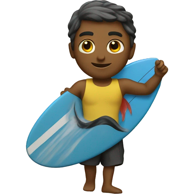 surfing notes emoji