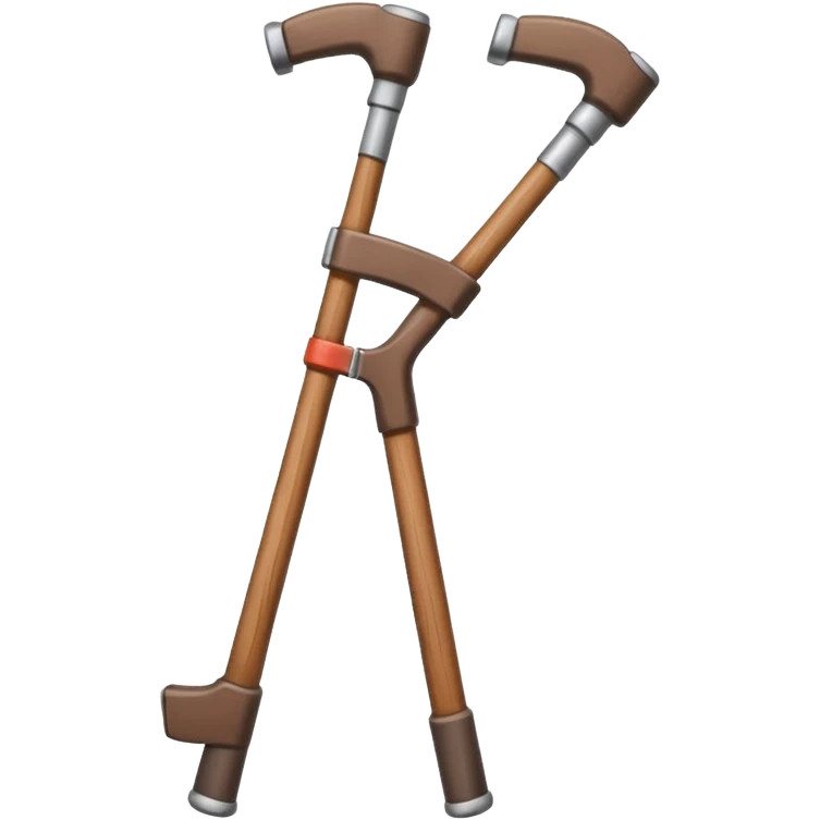 crutches emoji