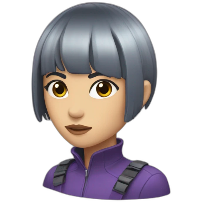 Melenia blade of miquela emoji
