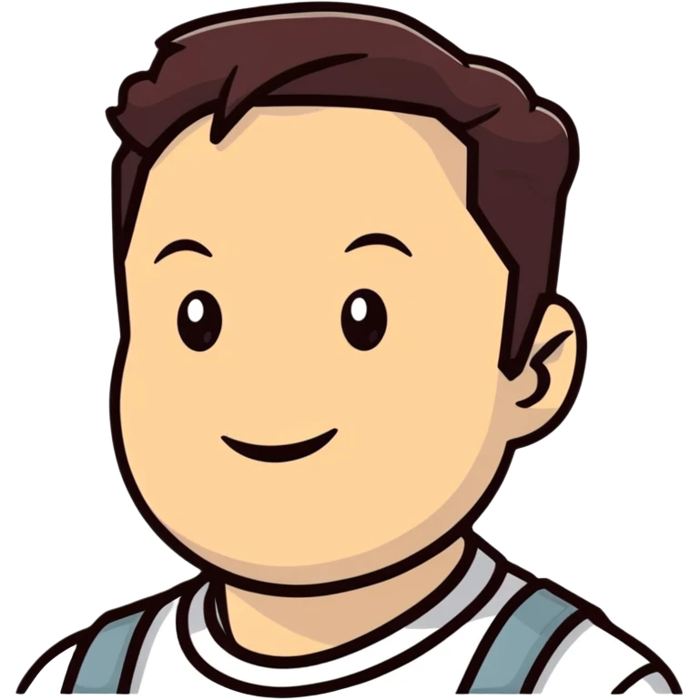 Elon Musk smiling cartoon emoji emoji