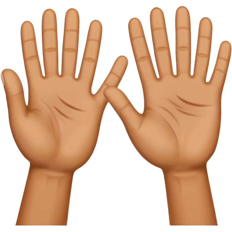 high five hands emoji