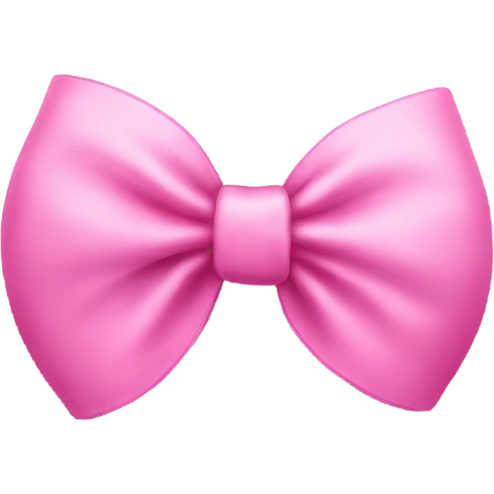 pink bow emoji