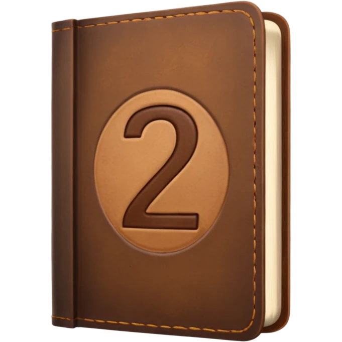 a book with "A2" on its cover emoji