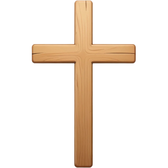 white cross sin madera  emoji